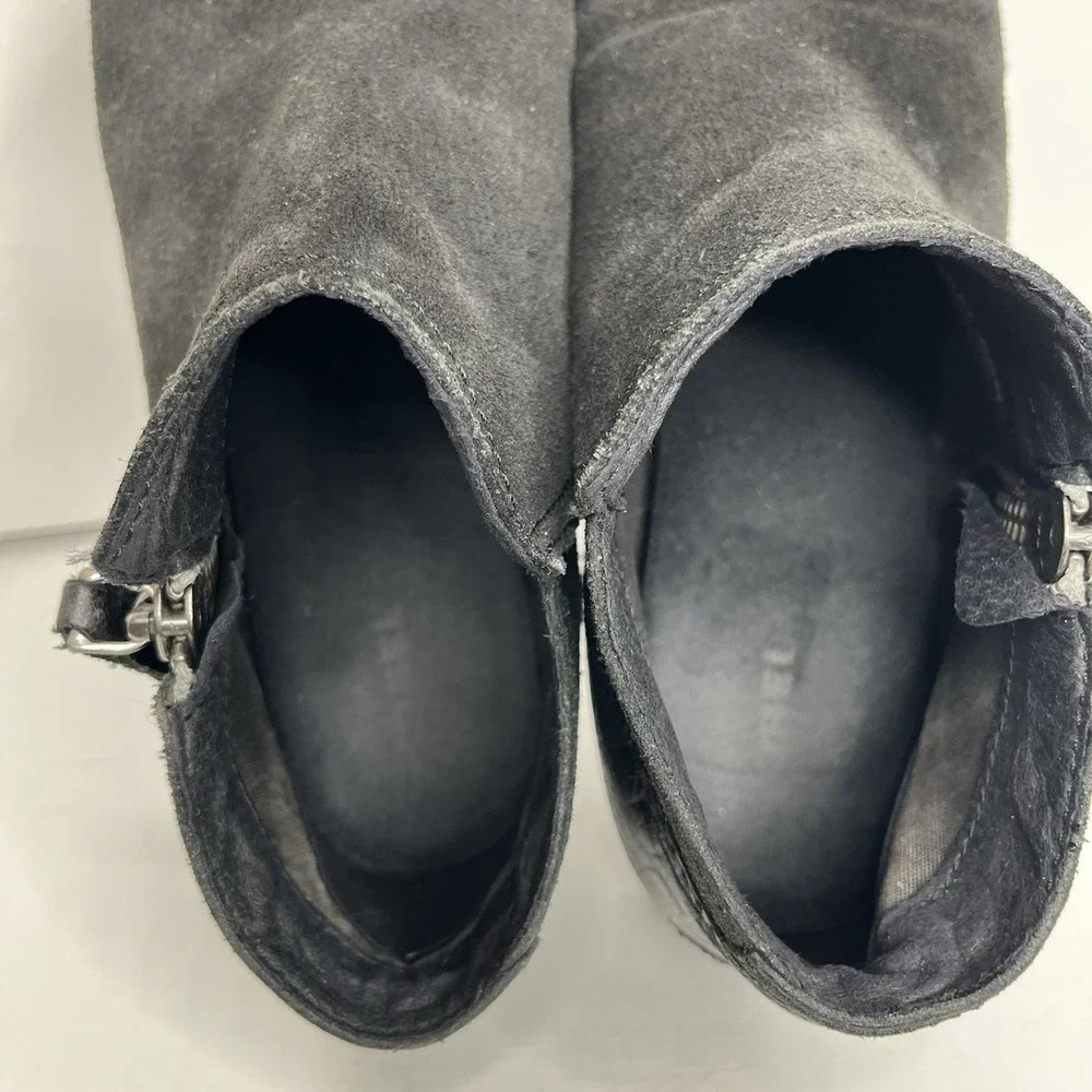 Sorel Womens 5 Major Low Black Full Grain Leather EVA Microfleece Outdoor Boot